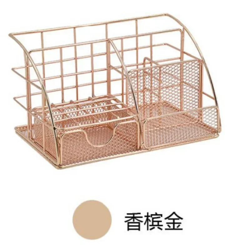 장미 방 용품 서랍 액세서리 칸막이, 사무실 및 골드 오거나이저, 데스크탑 정리함