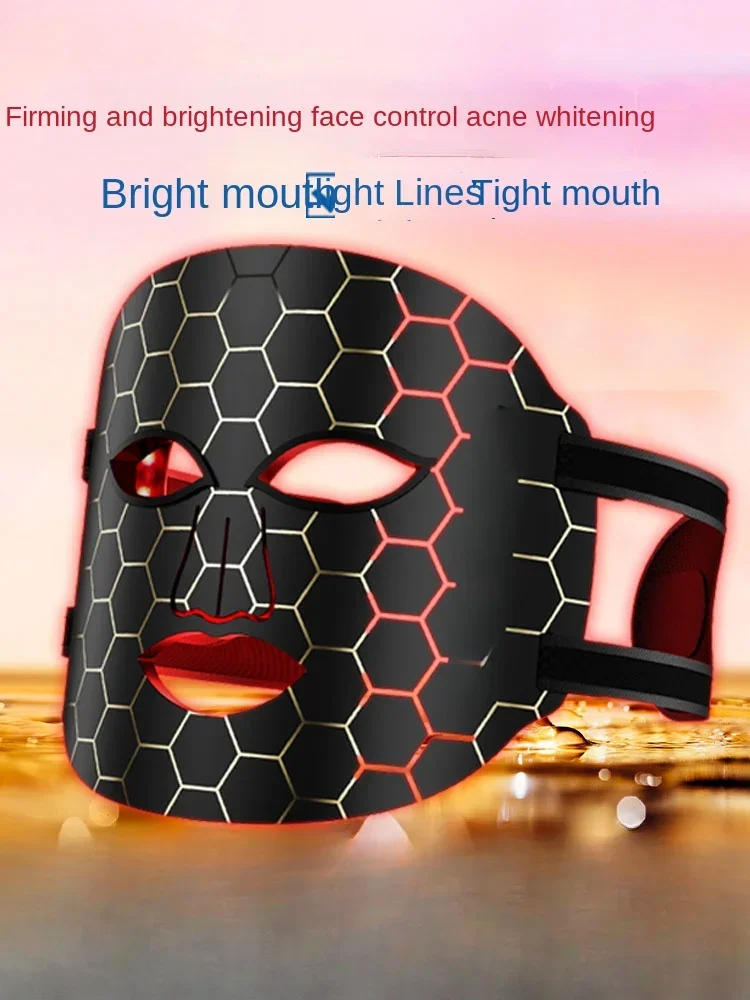 

Face Mask IPL Device Red Blue Light Anti-Acne Beauty Instrument Facial Home Repair