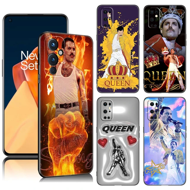 Freddie Mercury Queen Phone Case For OnePlus 9 10 ACE 2V Pro 9RT 10T 10R  11R Nord CE 2 3 Lite N10 N20 N30 Black Silicone Cover - AliExpress