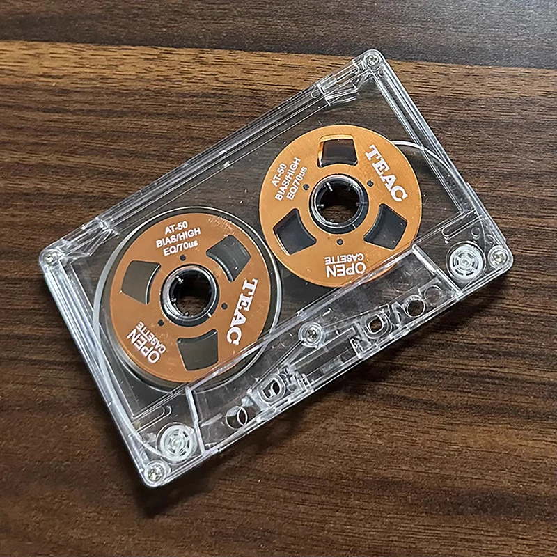  Double Sided Metal Cassette Tape Blank Recording Tape