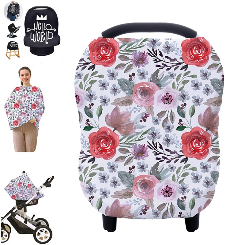 Happyflute Mum's Nursing Breastfeeding Privacy Cover Baby Scarf Infant Car Seat Stroller Breast Feeding Scarf Nursing Covers