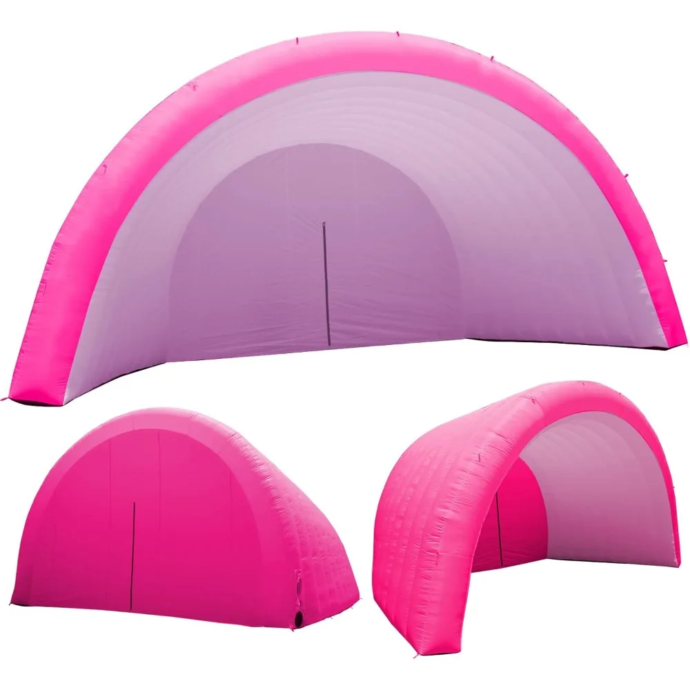 Portable Pink Inflatable Stage Cover Tent Large Inflatable Stage Roof ...