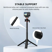 Flymile Action 6 Extendable Tripod Selfie Stick With Quick-release Base for DJI OSMO Action 6 Accessories Vlog Handle - Image 4