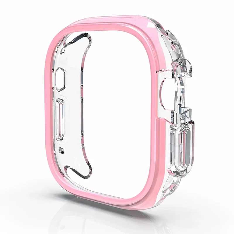 Enhanced Protective PC Case for Apple Watch - Durable Bumper Shell Cover Accessory
