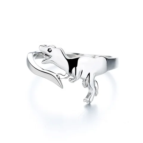 Hot Trendy Dinosaur Rings Women Opening Adjustable Finger Ring For Women Jewelry Gift