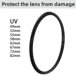UV Filter Protective Lens - Clear Optics for Enhanced Image Quality (UV mirror)