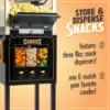 8 Oz Kettle Makes Up to 32 Cups, Vintage Movie Theater Popcorn Machine with Three Candy Dispensers 4