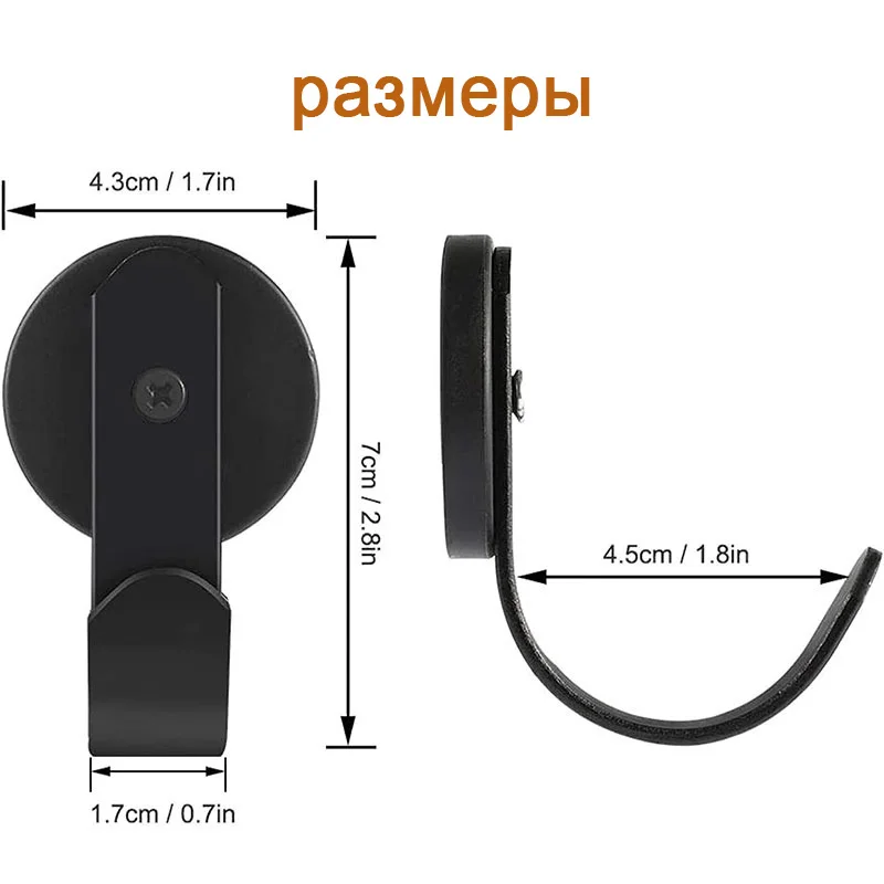 Heavy Duty Magnetic Hook Strong Magnets Hanger Hook for Home Refrigerator Kitchen Bathroon Key Holder