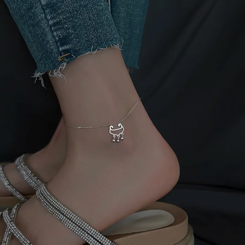 Bell Ankle Women's 2023 Summer 925 Sterling Silver