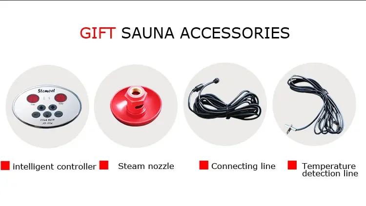 Description Picture 4 of itemSteam Shower Generator Kit 220V/380V Sauna Bath Steam Maker Machine with Digital Controller Auto Drain for Home Commercial Use