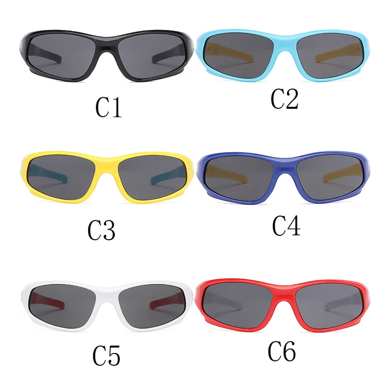 Kids Sports Sun Glasses Cycling Sunglasses TR90 Outdoor Goggle UV Protection Eyewear Balance Car Driveing Children Glasses