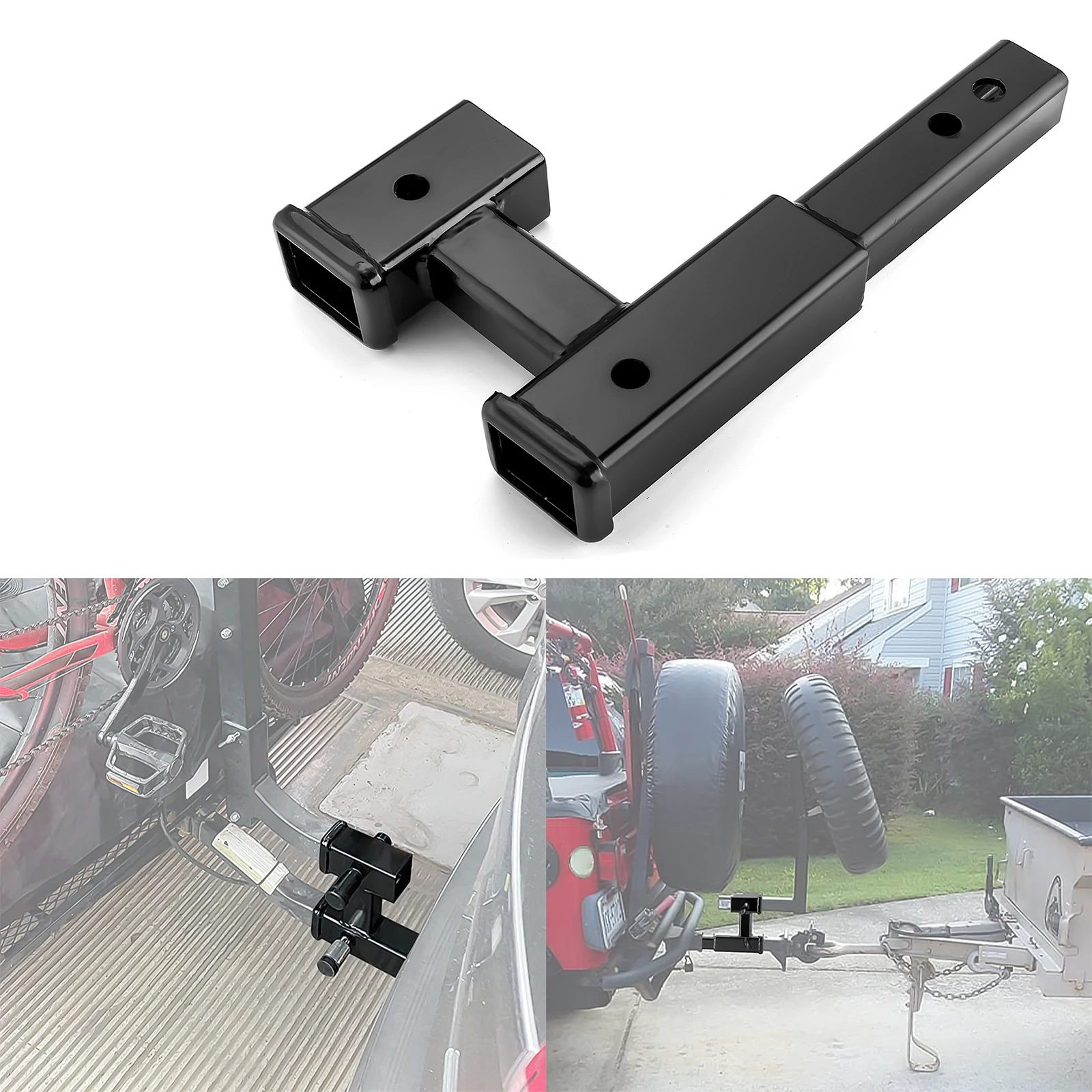 Introducir 78+ imagen jeep wrangler hitch extension Thptnganamst.edu.vn