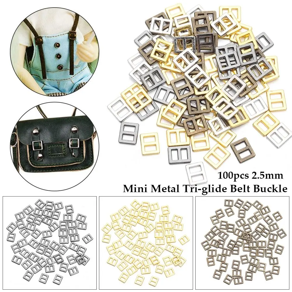 Metal Doll Bags Buckles Metal Dolls Accessories Metal Shoes Clothes