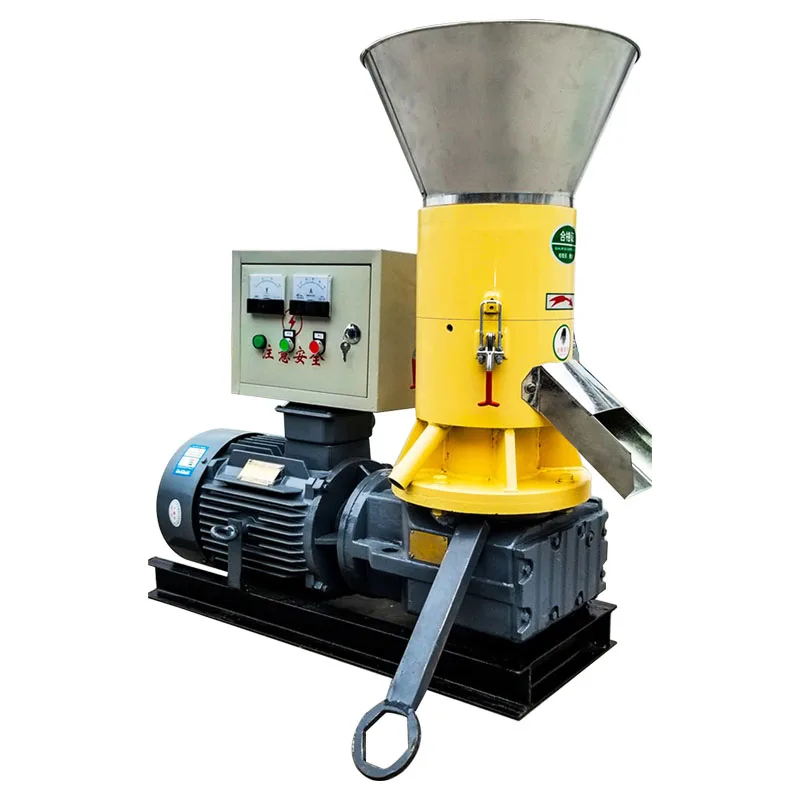 Mini Wood Rabbit Chicken Pig Animal Feed Pellet Machine