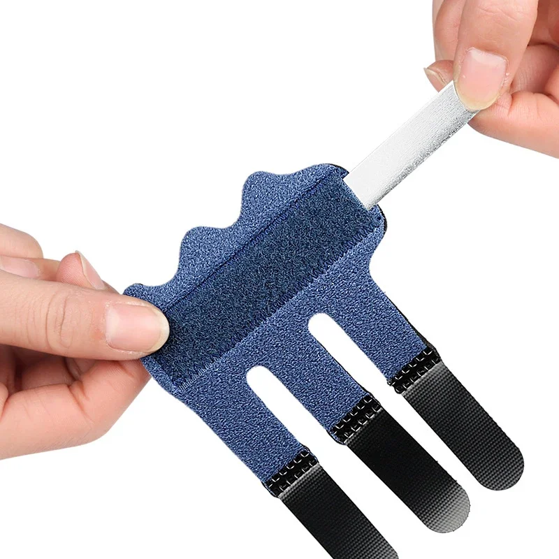 Finger Splint Pain Relief Trigger Finger Fixing Splint Straighten Brace Adjustable Sprain Dislocation Fracture Finger Splint Corrector Support
