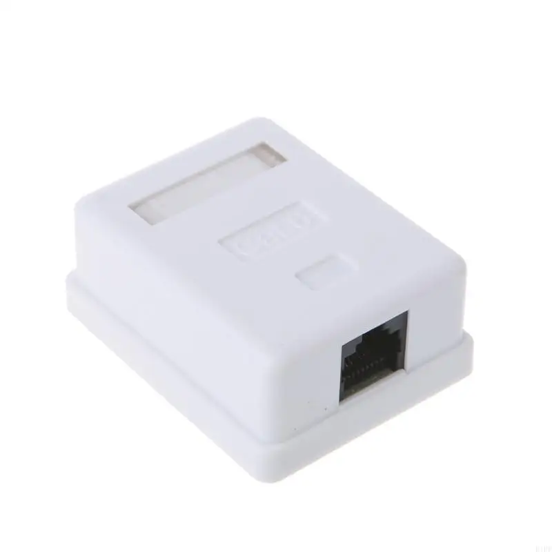 E1PF CAT6 키스톤 커플러 RJ45 여성 대 여성 이더넷 삽입 UTP 커넥터