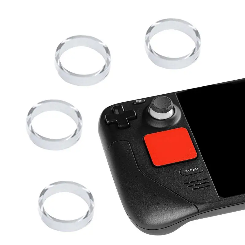 Copertura Joystick In Gomma Per Ponte/Cassapanca 2/Picos Resistente All'Usura Proteggi Anello In Silicone Joystick Per Ps 5 Vr2/Metas Pro 4 Pezzi