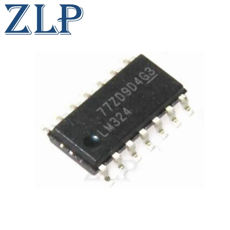 

100pcs/lot diy electronic kit LM324DR LM324 324 SMT SOP-14 amplifier chip amplifier LM324D new original In Stock