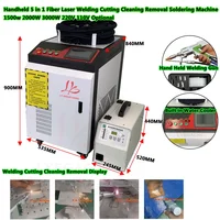5in1 Laser Welding Cutting Soldering Cleaning Removal Machine MAX/Raycus/BWT Handhel 1.5KW 2KW 3KW Spot Welder 4IN1 220V/110V 1