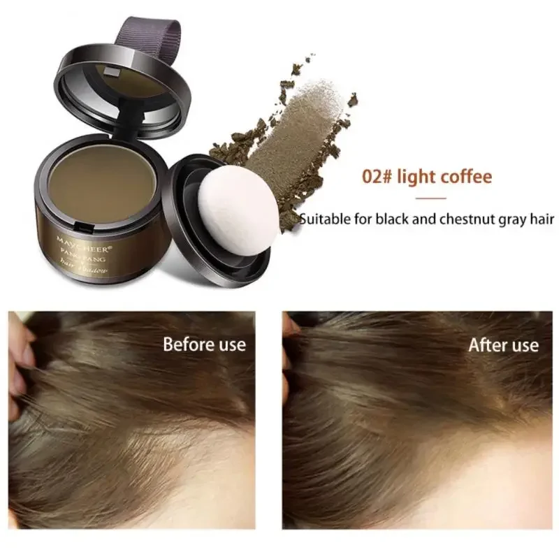 Hairline Shadow Powder Modifies Forehead Fills Hair Shadow Repair Face Powder And Replenish Hair Artifact Makeup Concealer hair building powder