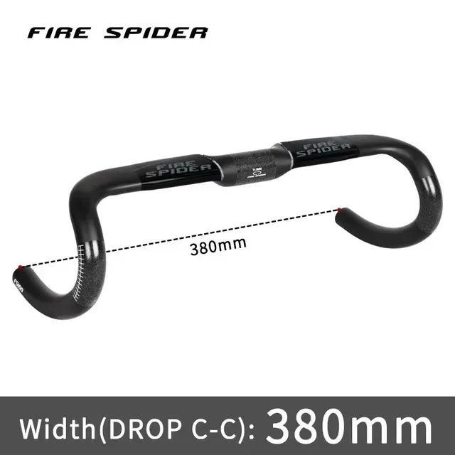 FIRE SPIDER Carbon Fiber Road Bicycle Handlebar Ultralight