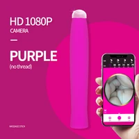 Wifi Colposcope Visible Vibrator 1080P HD Digital Video Photo Endoscope Camera Women Massage Stick Girl Gynecology Exam Detector 1