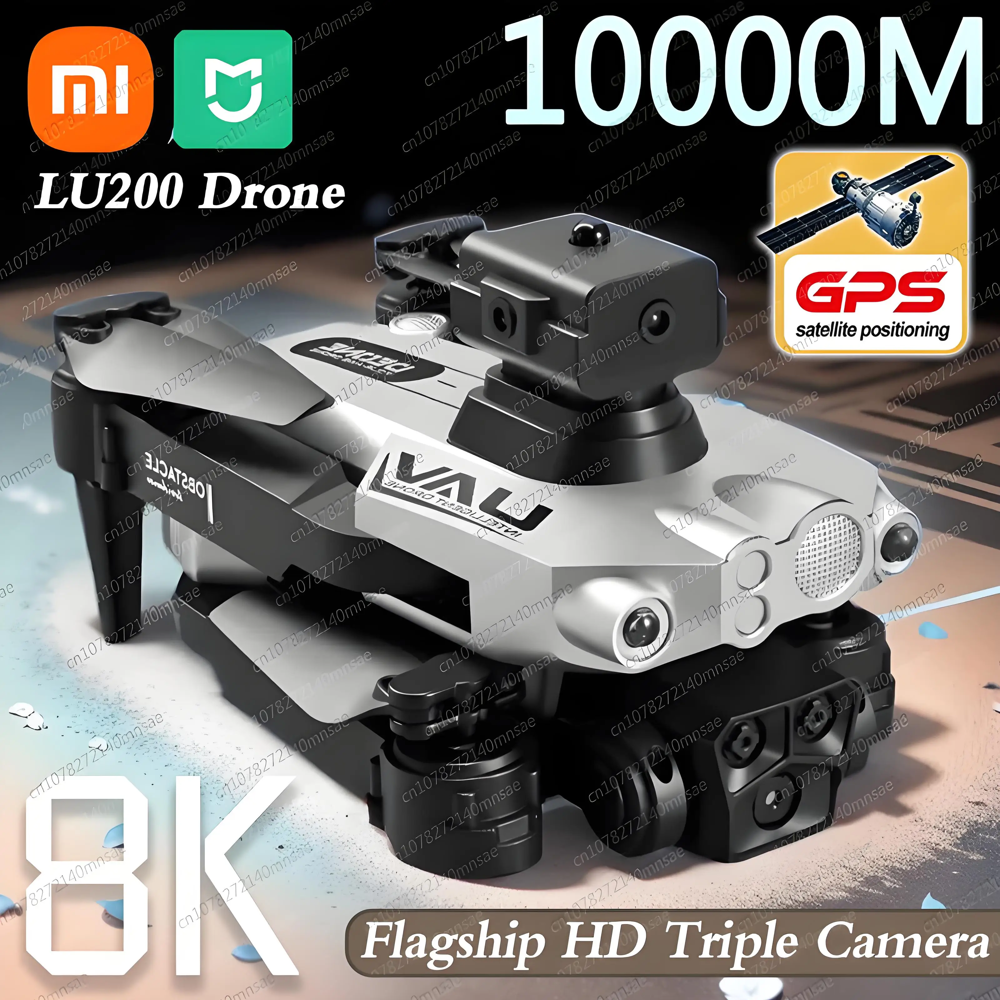 LU200 Pro 8K Triple-Camera Drone 1