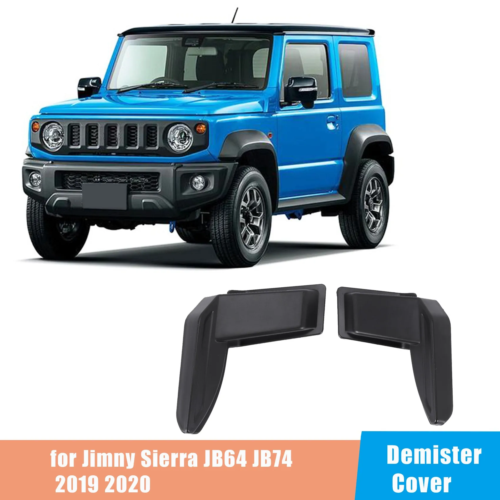 1 2 for Jimny JB64 Jimunishiera JB74 Demister Cover Protective Accessories  Wire Car Accessories
