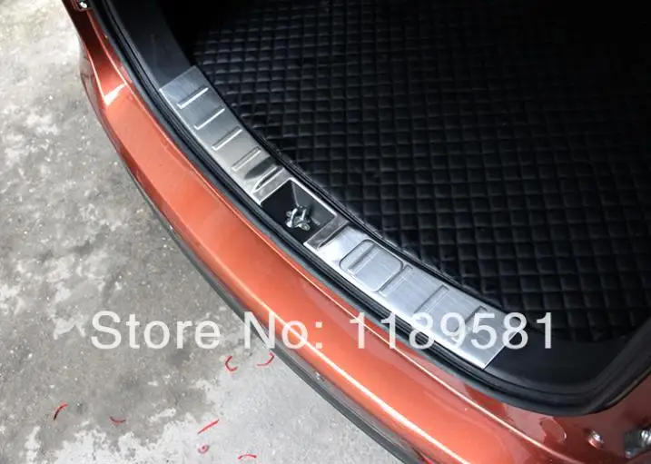 

For Mitsubishi Outlander 2013-2015 Stainless Steel Interior Inner Rear Bumper Sill Protector Car Accessories Stickers