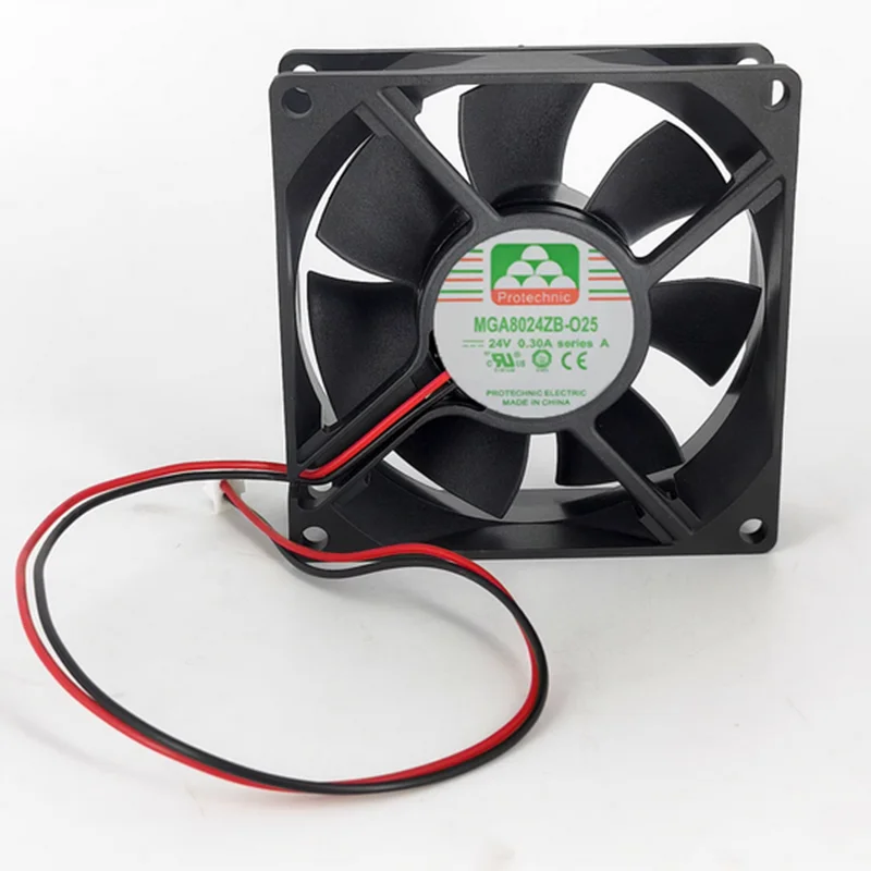 

MGA8024ZB-O25 8025 24V 0.30A double ball inverter cooling fan 6months Warranty