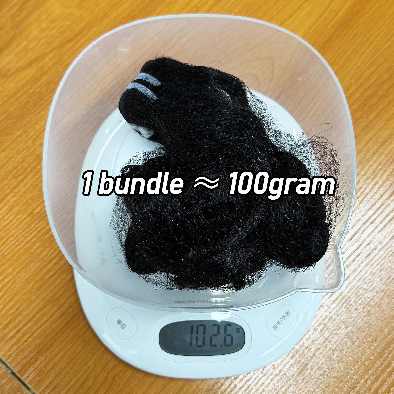 8-18inch Ombre Loose Bouncy Indian Virgin Human Hair Bundles Natural Color Bouncy Curly Hair Weave Extensions for Black Women 6