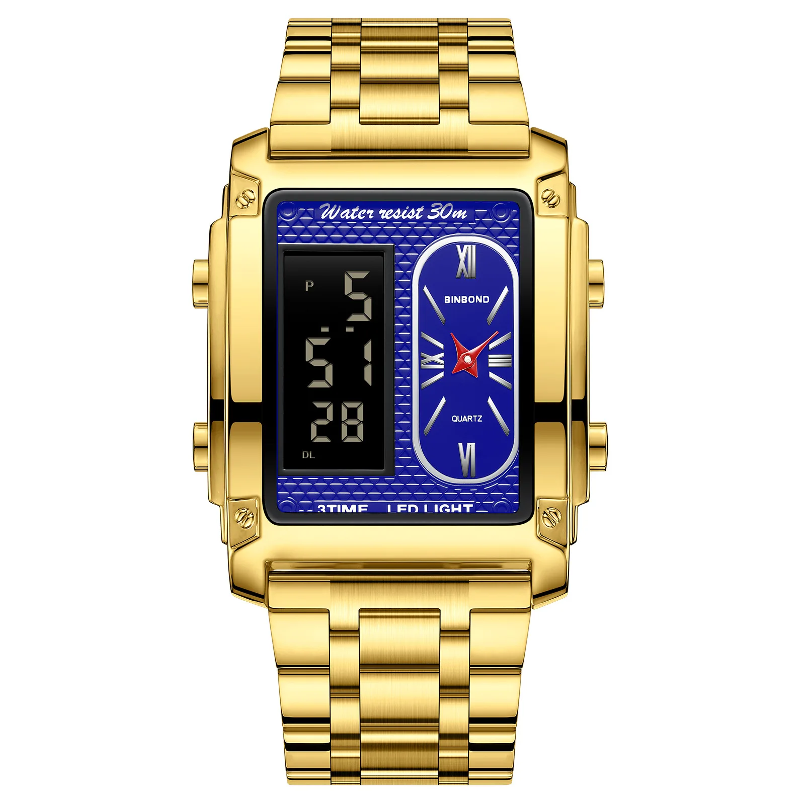 RORIOS Orologio Donna Moda Rectangle Orologio Analogico Al Quarzo