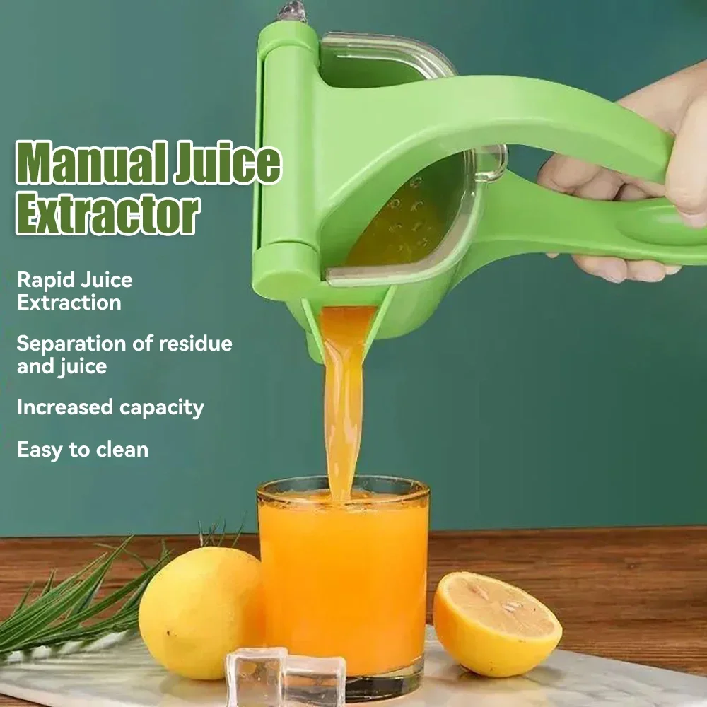 Hand Juicer Multifunctional Household Small Juicer Hand Fruit Pomace Separator Lemon Squeezer Kitchen Items fruit juicer lemon squeezer