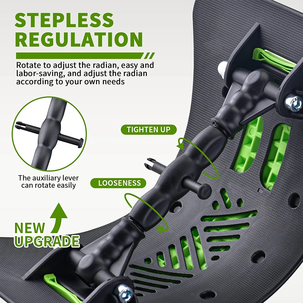 Enhanced Back Massager and Lumbar Support with Magnetic Therapy