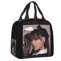 Custom Music Singer Ayliva Insulated Lunch Bag for Women Waterproof Cooler Thermal Lunch Box Office Picnic Travel 1