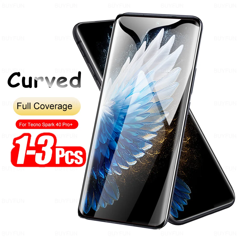 Premium 9H Curved Tempered Glass Screen Protector Film (1-3 Pack)