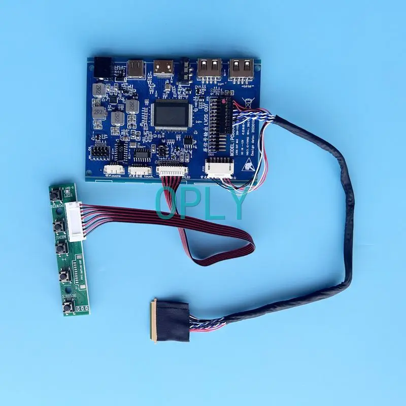 

Совместимый с Mini HDMI экран для ноутбука B173HW01 17,3 дюйма, флэш LVDS 2-USB, 40-контактная печатная плата 862, плата драйвера контроллера 1920*1080, комплект для самостоятельной сборки