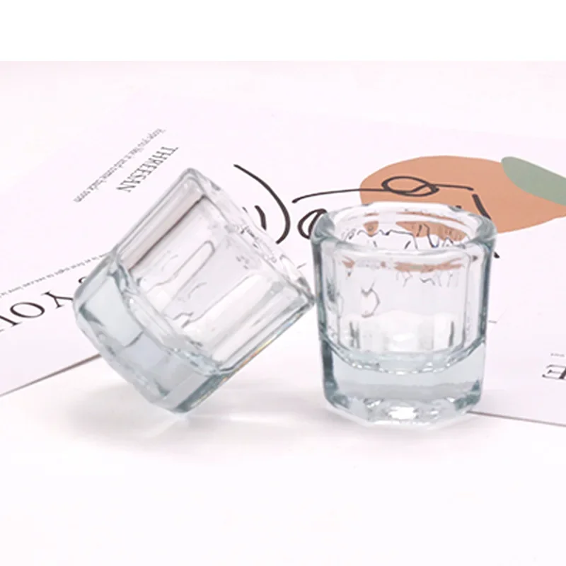 Nail Acrylic Liquid Nail Powder Acrylic Nail Powder Crystal Glass Cup Nail Art Tools