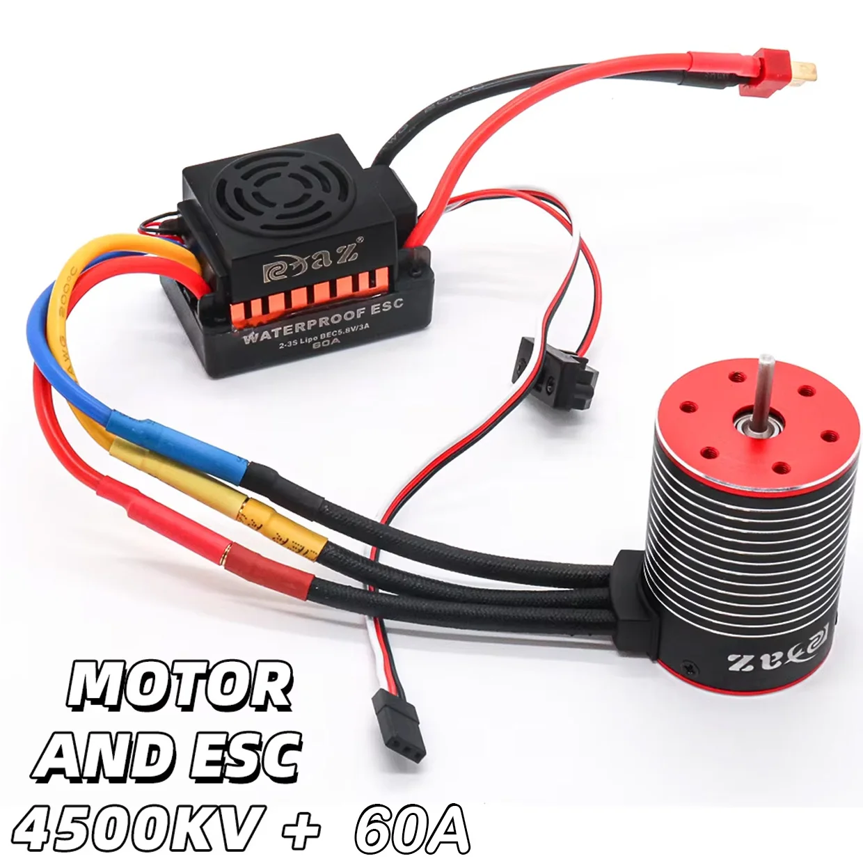 トラクサス フルセット esc モーター プロポ 受信機 ブラシレス ESC