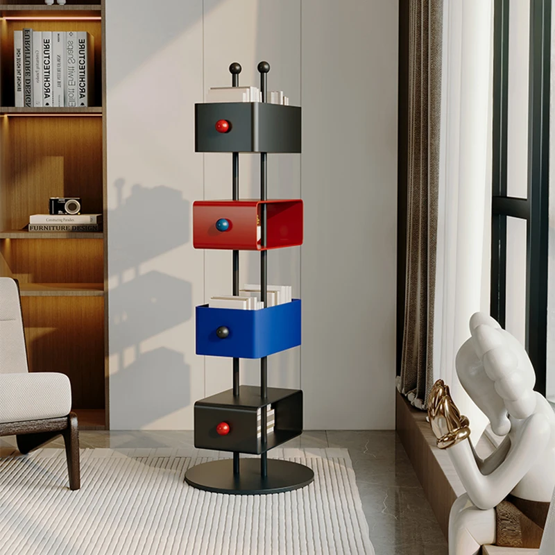 Organizer Shelf Living Room Furniture Aesthetic Library Storage Cabinet Shelves Display Stand Bedroom Librero Organizador Weird