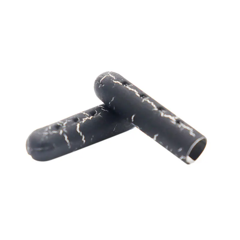 Weiou Lace Aglets 22.4*5.8MM Cool Lightnin Pattern Sneaker Cord Metal Tips Copper Black Rope Heads Nice Material 20pcs Wholesale