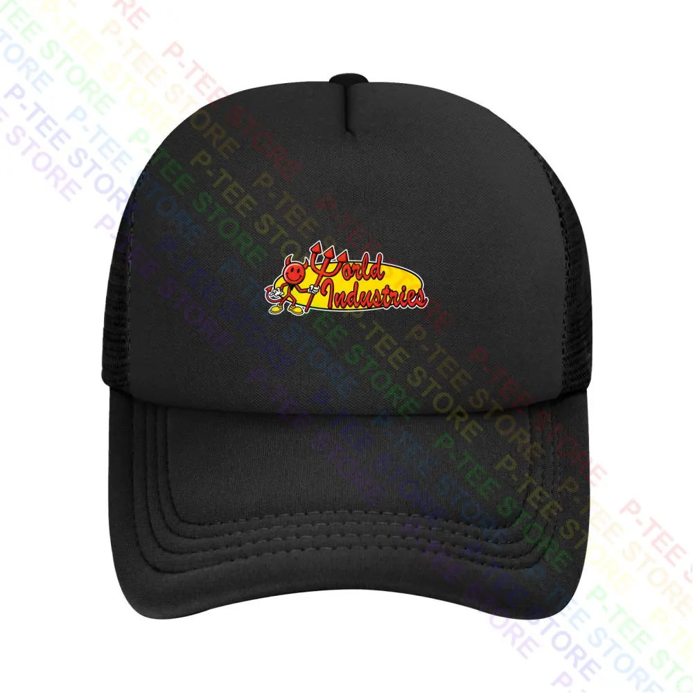 World Industries Devil Man Black Skateboard Skate Baseball Cap Snapback Caps Knitted Bucket Hat 3