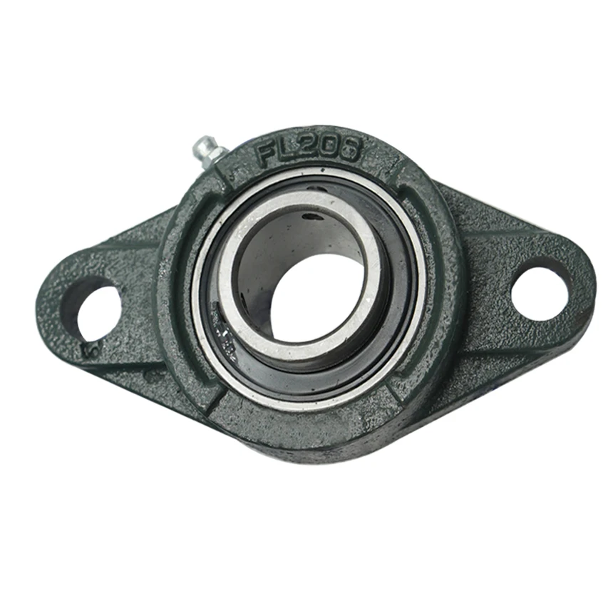 

UCFL 201 202 203 204 205 206 207 208 209 210 Diamond Flange Unit Cast Housing Holder Block Pillow Spherical Surface Ball Bearing