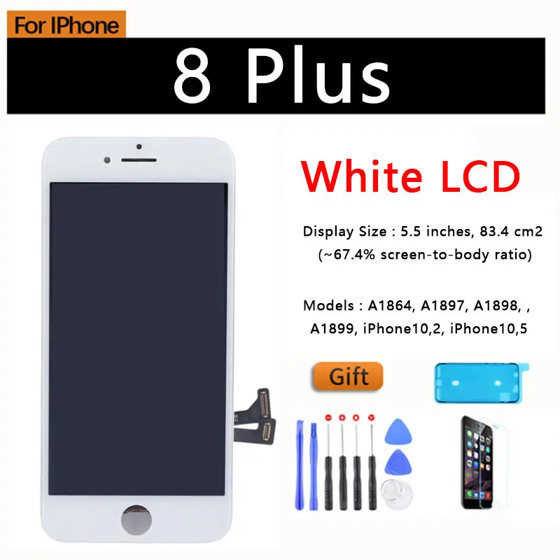 For 8 Plus White