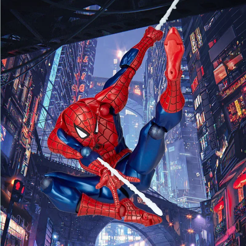 Hot Toys Marvel Classic Film And Television Character Revoltech Personaggio Yamaguchi Spider Man Classic Character Action Gifts