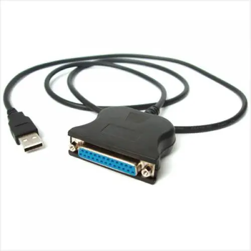 DB25 병렬 프린터 케이블 USB 2.0 호환 휴대용 포토 프린터용 양방향 기계 커넥터