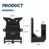 Adoreal Gun Wall Mount For Rifle Double Gun Magazine Holder Fit Perfectly PMAG A15 Runner Mount With Rock Lock Click Into Place 6