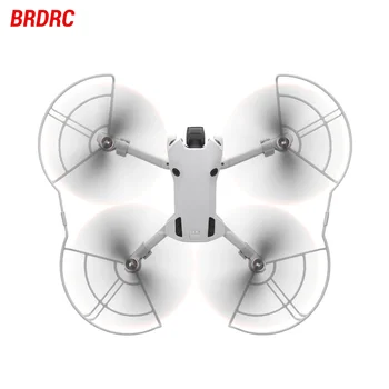 BRDRC 프로펠러 가드 보호대 소품 블레이드 보호 커버, DJI 미니 4 프로 드론 프로펠러 쉘 액세서리