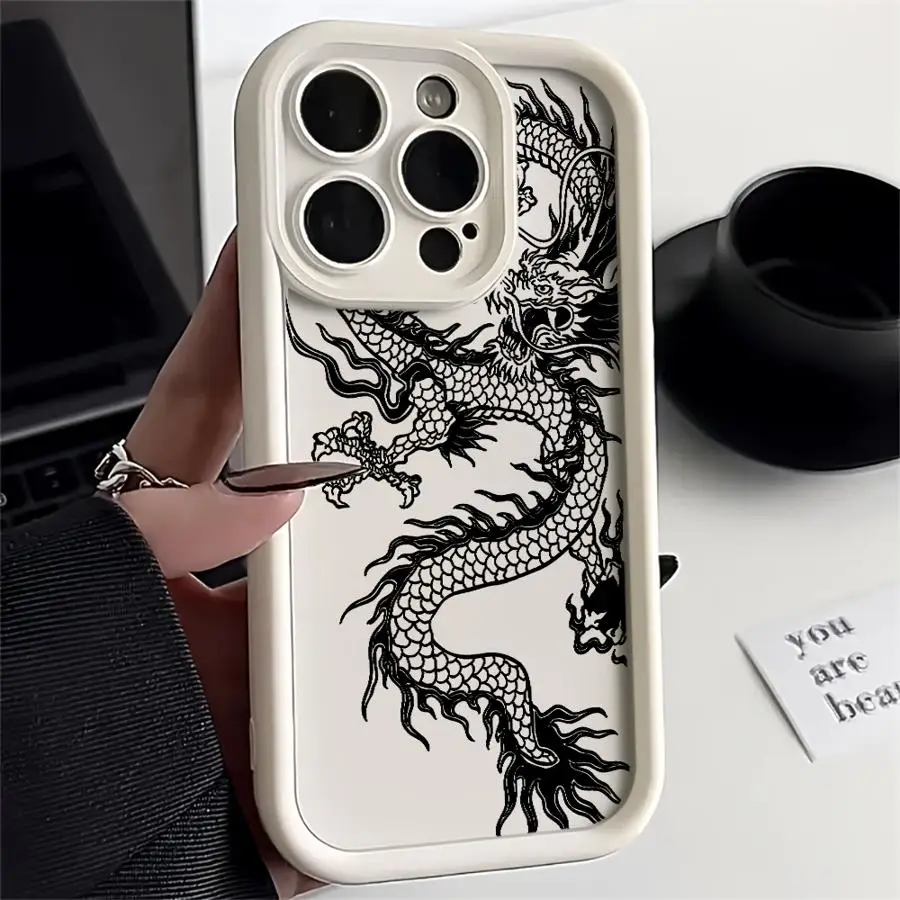Elegant Chinese Dragon Phone Cover Case