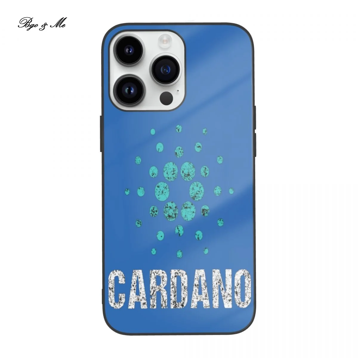 

IPhone 14 Cases Show Your Playful Side with a Black TPU Phone Case Cardano ADA Cryptocurrency Design Suitable for Everyone